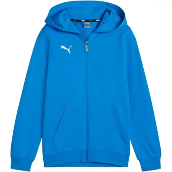 Puma Puma TEAMGOAL CASUALS HOODED JACKET Суитшърт за момчета, синьо, размер