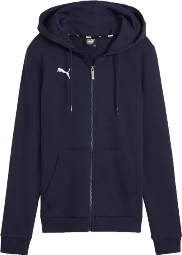 Puma Puma TEAMGOAL CASUALS HOODED JACKET W Дамски суитшърт, тъмносин, размер