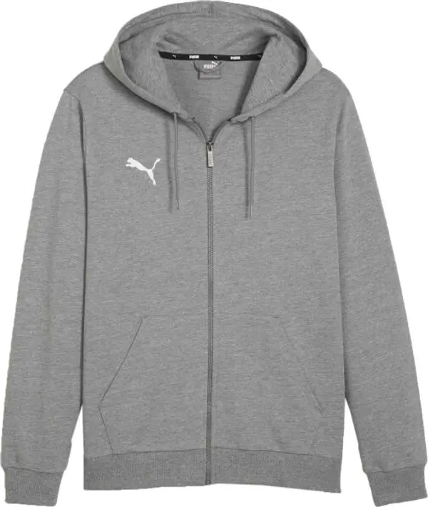 Puma Puma TEAMGOAL CASUALS HOODED Мъжки суитшърт, сиво, размер