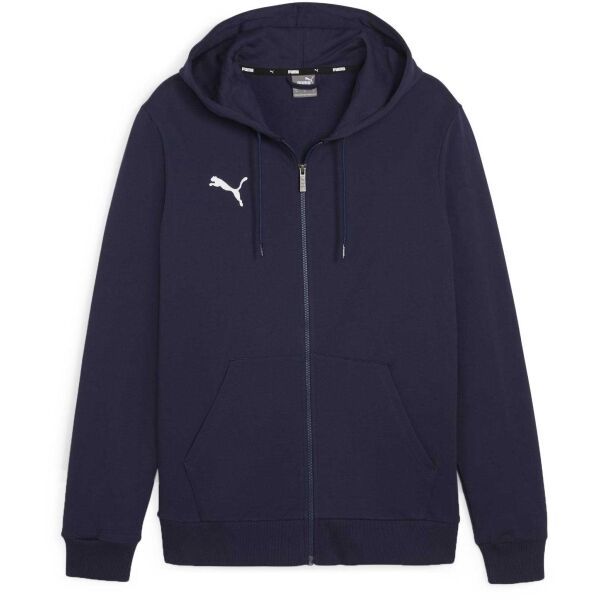 Puma Puma TEAMGOAL CASUALS HOODED Мъжки суитшърт, тъмносин, размер