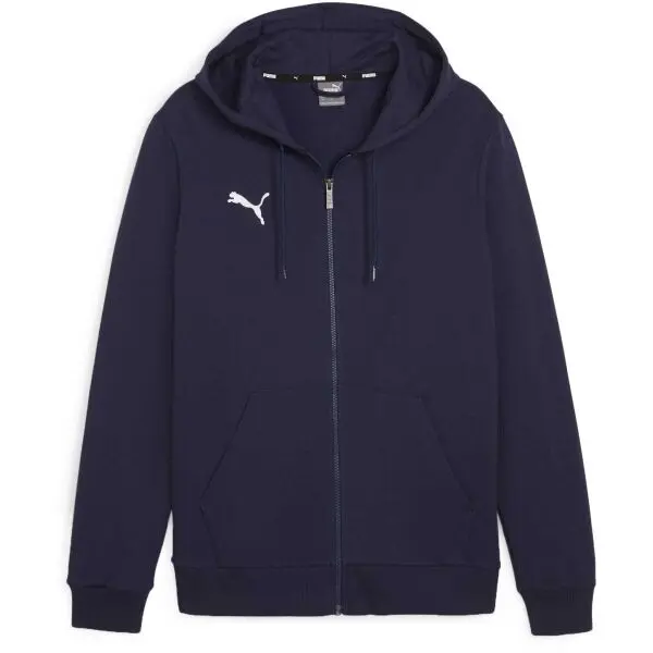 Puma Puma TEAMGOAL CASUALS HOODED Мъжки суитшърт, тъмносин, размер