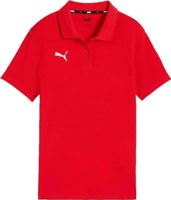Puma Puma TEAMGOAL CASUALS POLO W Дамска поло тениска, червено, размер