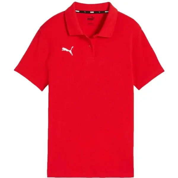 Puma Puma TEAMGOAL CASUALS POLO W Дамска поло тениска, червено, размер