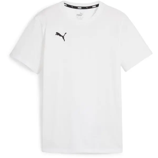 Puma Puma TEAMGOAL CASUALS TEE JR Спортна тениска за момчета, бяло, размер