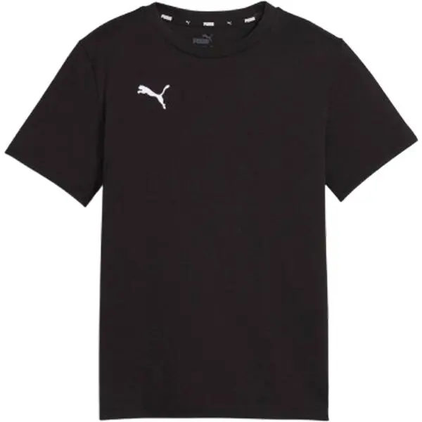Puma Puma TEAMGOAL CASUALS TEE JR Спортна тениска за момчета, черно, размер