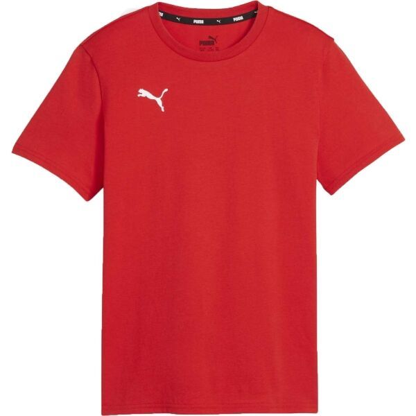 Puma Puma TEAMGOAL CASUALS TEE JR Спортна тениска за момчета, червено, размер