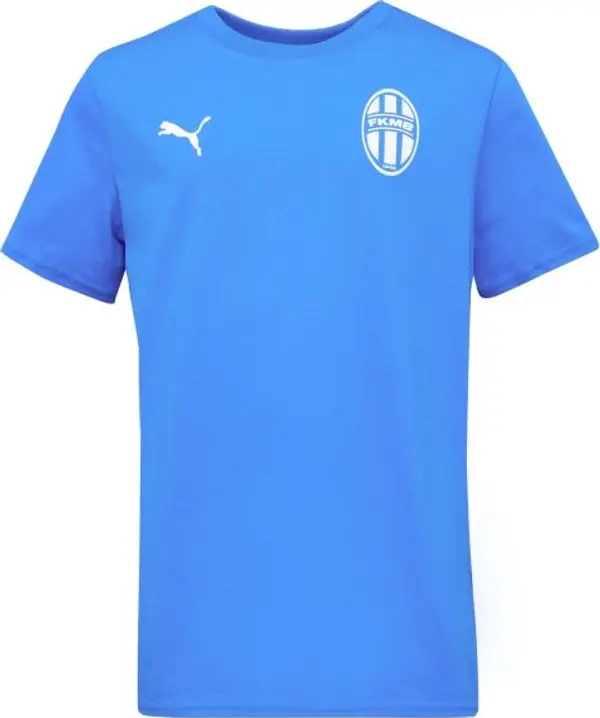 Puma Puma TEAMGOAL CASUALS TEE JR Спортна тениска за момчета, синьо, размер