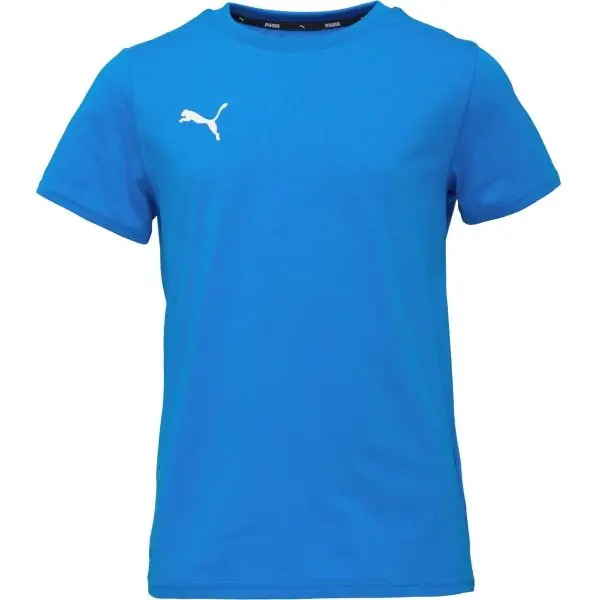 Puma Puma TEAMGOAL CASUALS TEE JR Спортна тениска за момчета, синьо, размер