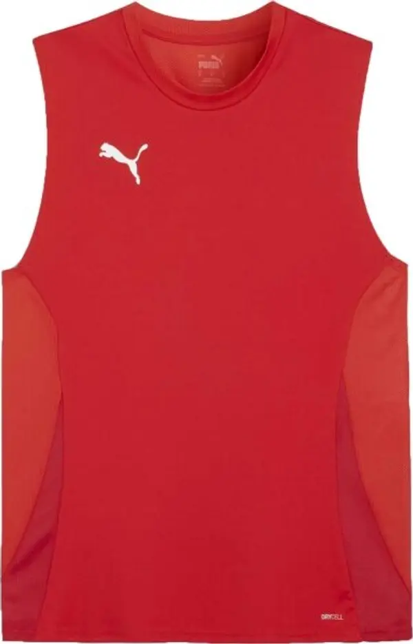Puma Puma TEAMGOAL SLEEVELESS JERSEY Спортен потник, червено, размер