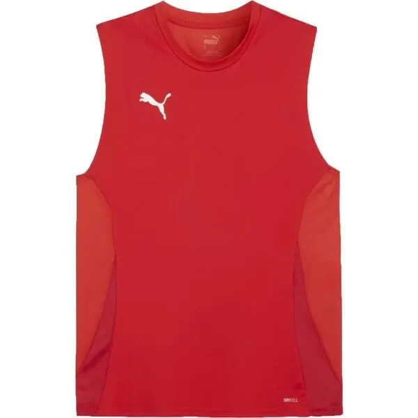 Puma Puma TEAMGOAL SLEEVELESS JERSEY Спортен потник, червено, размер