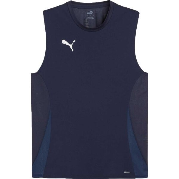 Puma Puma TEAMGOAL SLEEVELESS JERSEY Спортен потник, тъмносин, размер