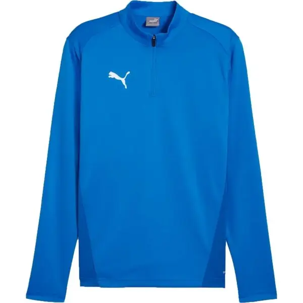 Puma Puma TEAMGOAL TRAINING 1/4 ZIP TOP Мъжка тениска, синьо, размер