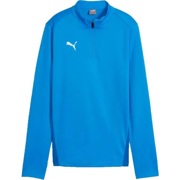 Puma Puma TEAMGOAL TRAINING 1/4 ZIP TOP W Дамска спортна тениска, синьо, размер