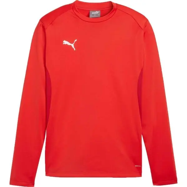 Puma Puma TEAMGOAL TRAINING SWEAT Мъжки спортен суитшърт, червено, размер