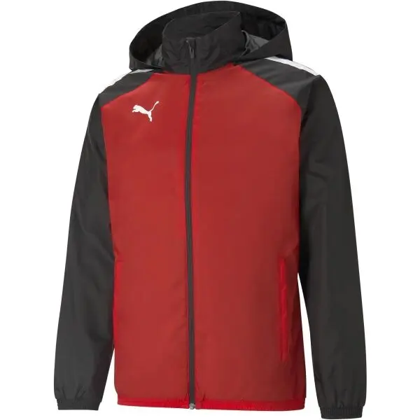 Puma Puma TEAMLIGA ALL WEATHER JACKET Мъжко яке, червено, размер