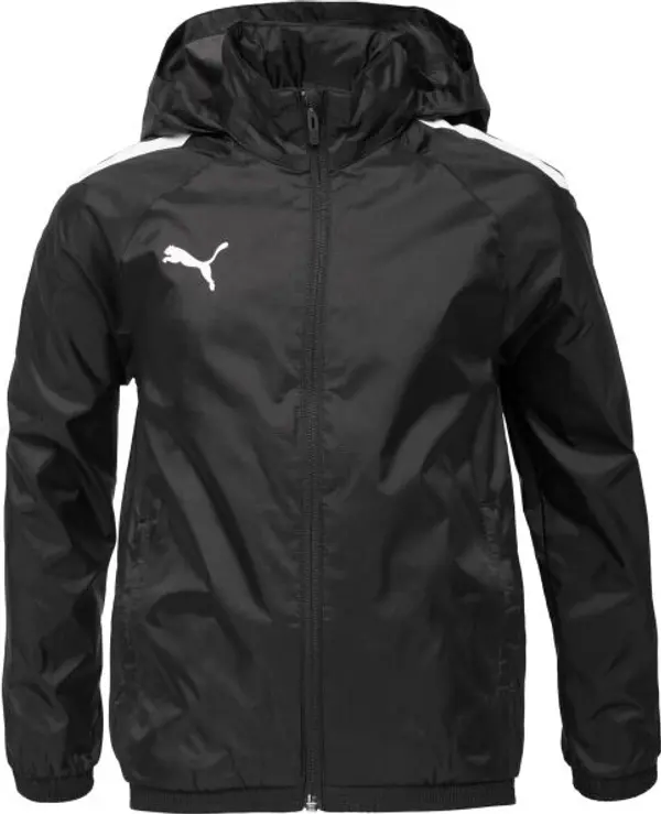 Puma Puma TEAMLIGA ALL WEATHER JKT JR Яке за момчета, черно, размер