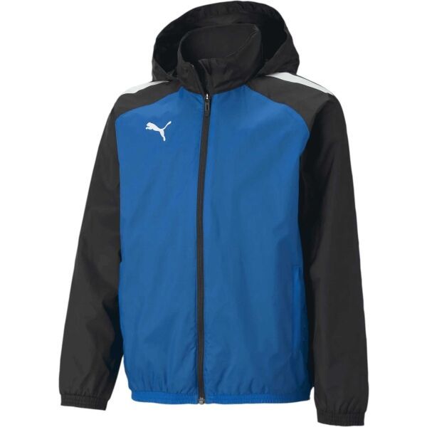 Puma Puma TEAMLIGA ALL WEATHER JKT JR Яке за момчета, синьо, размер