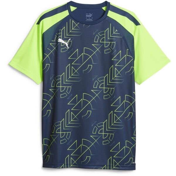 Puma Puma TEAMLIGA GRAPHIC JERSEY Мъжка футболна тениска, тъмносин, размер