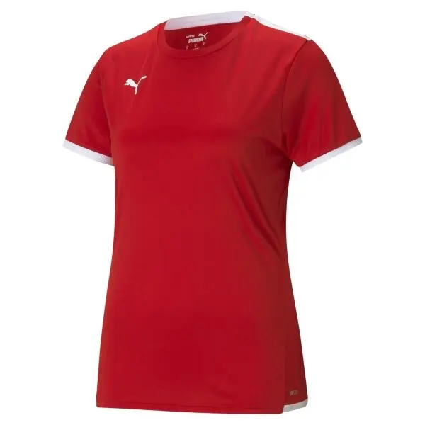 Puma Puma TEAMLIGA JERSEY TEE W Дамска тениска за футбол, червено, размер