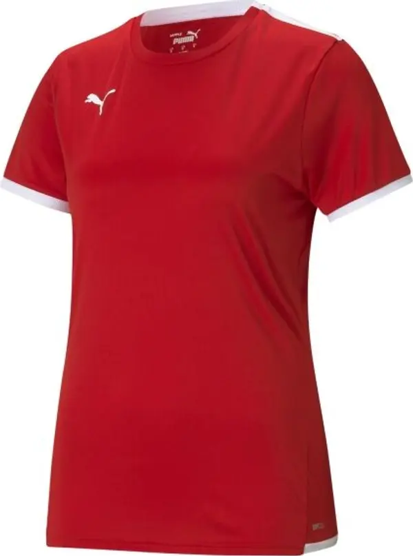 Puma Puma TEAMLIGA JERSEY TEE W Дамска тениска за футбол, червено, размер