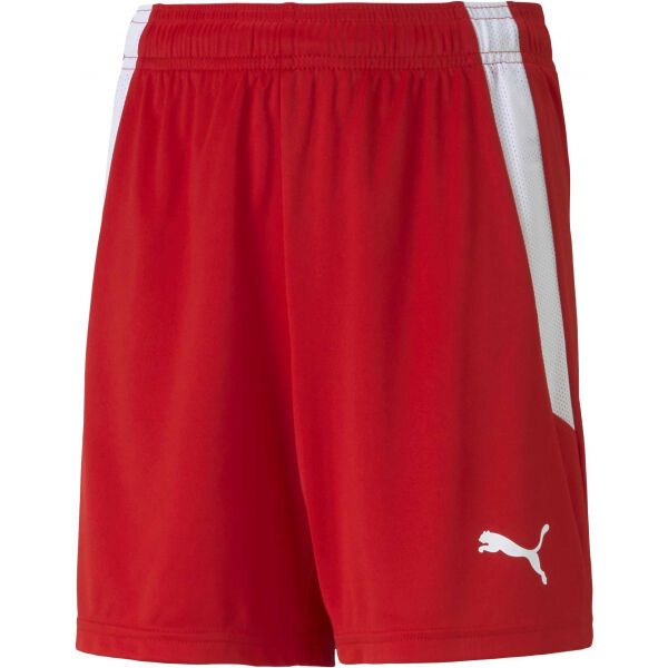 Puma Puma TEAMLIGA SHORTS JR Спортни шорти за момчета, червено, размер