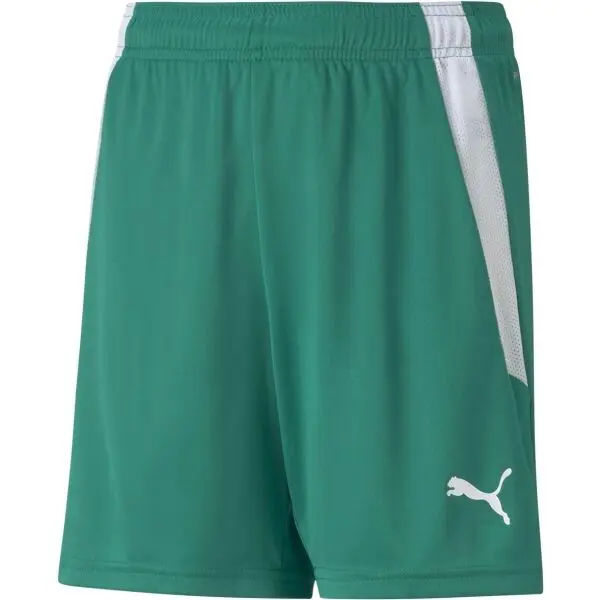 Puma Puma TEAMLIGA SHORTS JR Спортни шорти за момчета, зелено, размер