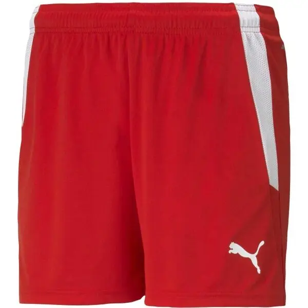 Puma Puma TEAMLIGA SHORTS W Дамски футболни шорти, червено, размер