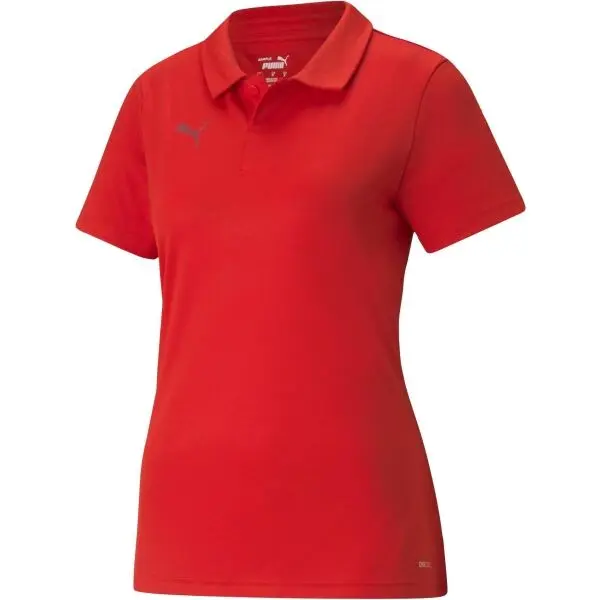 Puma Puma TEAMLIGA SIDELINE POLO SHIRT Дамска тениска, червено, размер