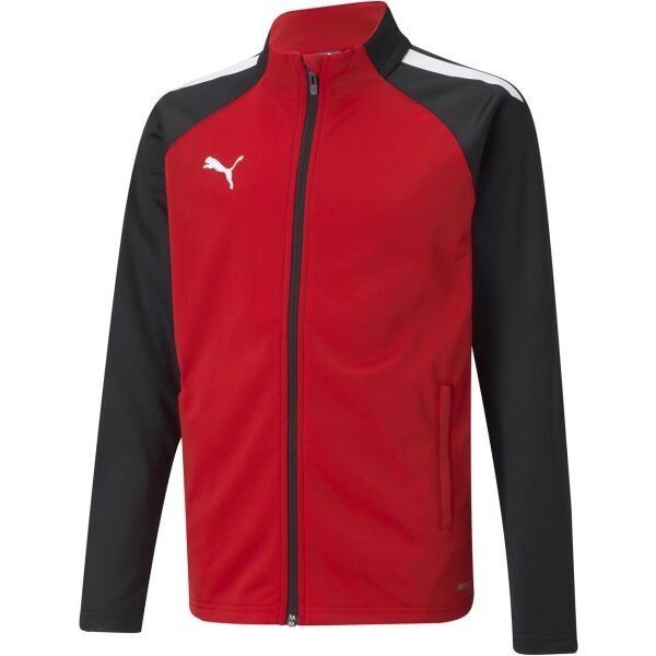 Puma Puma TEAMLIGA TRAINING JACKET JR Суитшърт за момчета, червено, размер