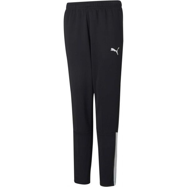 Puma Puma TEAMLIGA TRAINING PANTS JR Спортно долнище за  момчета, черно, размер