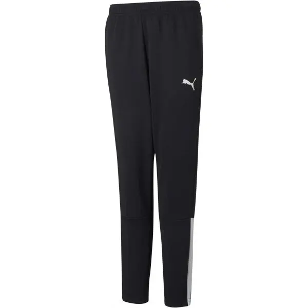 Puma Puma TEAMLIGA TRAINING PANTS JR Спортно долнище за  момчета, черно, размер