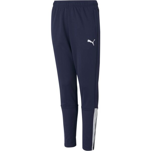 Puma Puma TEAMLIGA TRAINING PANTS JR Спортно долнище за  момчета, тъмносин, размер