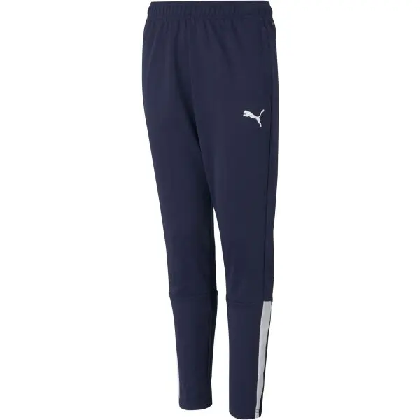 Puma Puma TEAMLIGA TRAINING PANTS JR Спортно долнище за  момчета, тъмносин, размер
