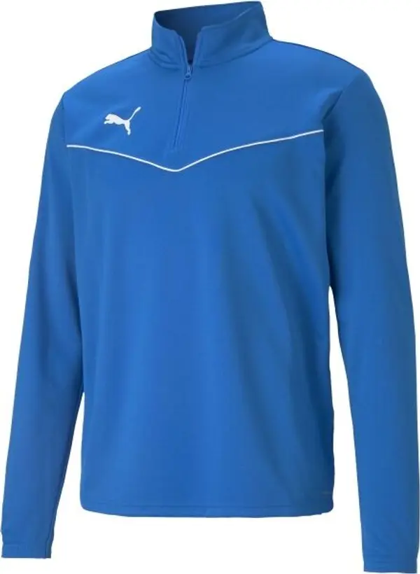 Puma Puma TEAMRISE 1 4 ZIP TOP Мъжко горнище, синьо, размер XXXL