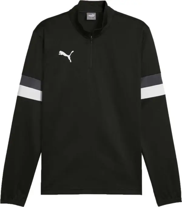 Puma Puma TEAMRISE 1/4 ZIP TOP Мъжко горнище, черно, размер