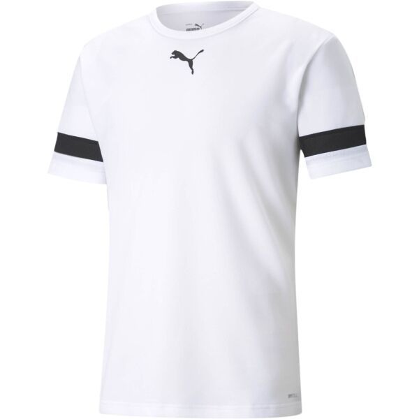 Puma Puma TEAMRISE Футболна тениска за момчета, бяло, размер