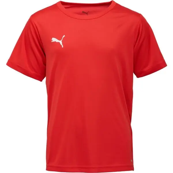 Puma Puma TEAMRISE Футболна тениска за момчета, червено, размер