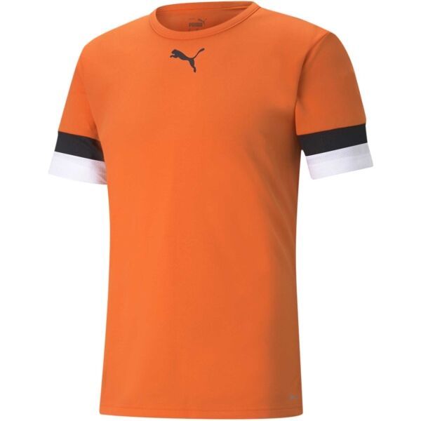 Puma Puma TEAMRISE Футболна тениска за момчета, оранжево, размер