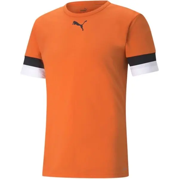 Puma Puma TEAMRISE Футболна тениска за момчета, оранжево, размер