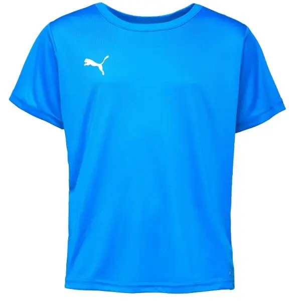 Puma Puma TEAMRISE Футболна тениска за момчета, синьо, размер