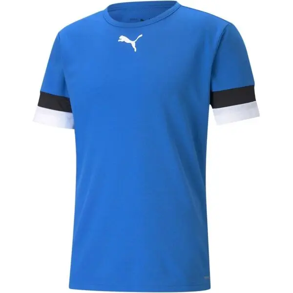Puma Puma TEAMRISE Футболна тениска за момчета, синьо, размер