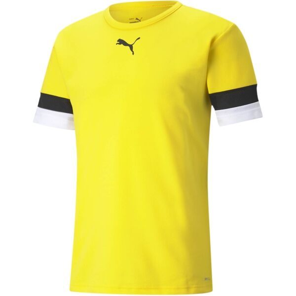 Puma Puma TEAMRISE Футболна тениска за момчета, жълто, размер