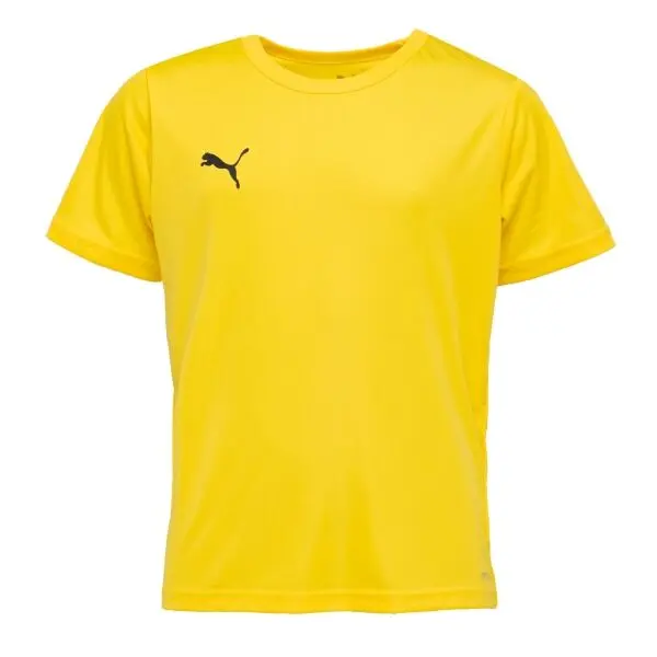 Puma Puma TEAMRISE Футболна тениска за момчета, жълто, размер