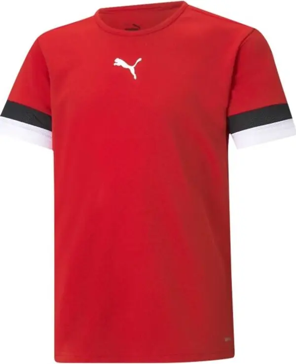 Puma Puma TEAMRISE JERSEY JR Детска тениска, червено, размер