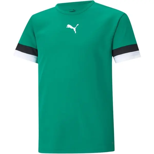 Puma Puma TEAMRISE JERSEY JR Детска тениска, зелено, размер