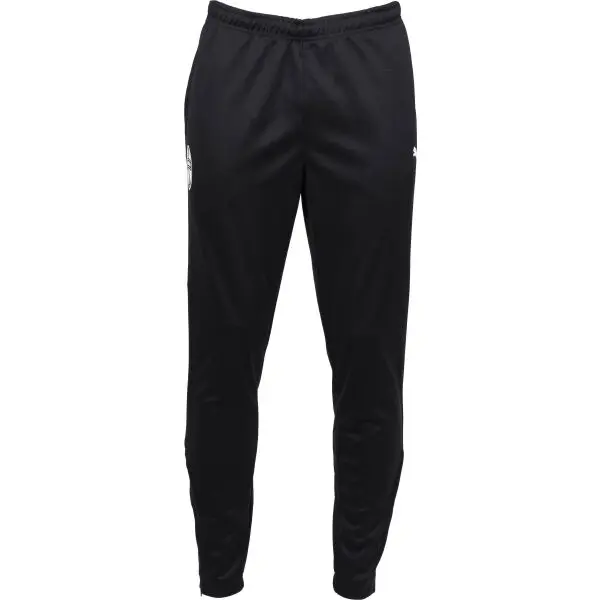 Puma Puma TEAMRISE POLY TRAINING PANTS Мъжки спортен панталон за футбол, черно, размер