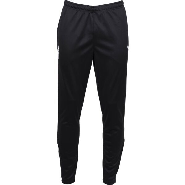 Puma Puma TEAMRISE POLY TRG PANTS JR Детско спортно долнище, черно, размер