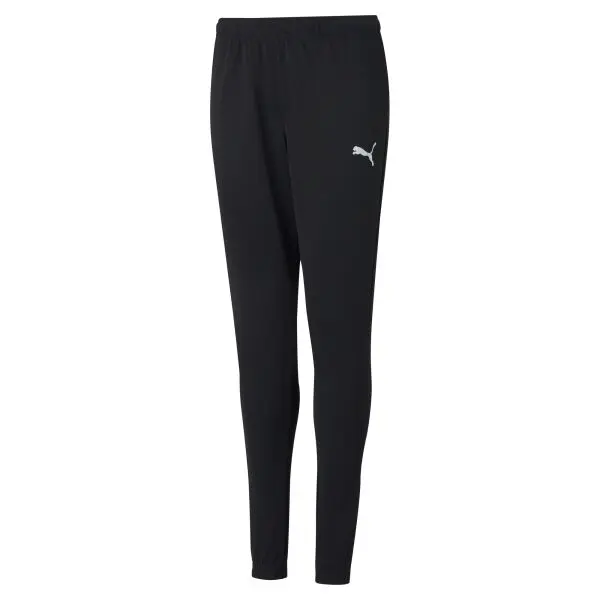 Puma Puma TEAMRISE POLY TRG PANTS JR Детско спортно долнище, черно, размер