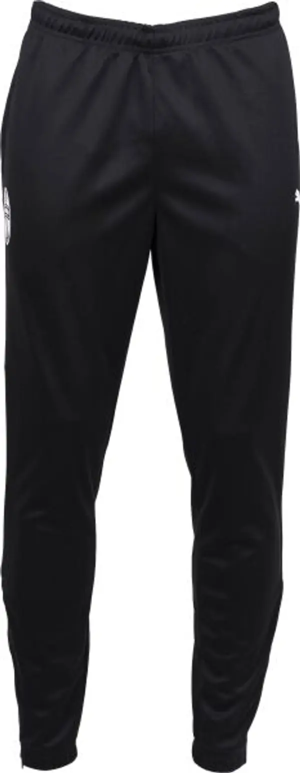 Puma Puma TEAMRISE POLY TRG PANTS JR Детско спортно долнище, черно, размер