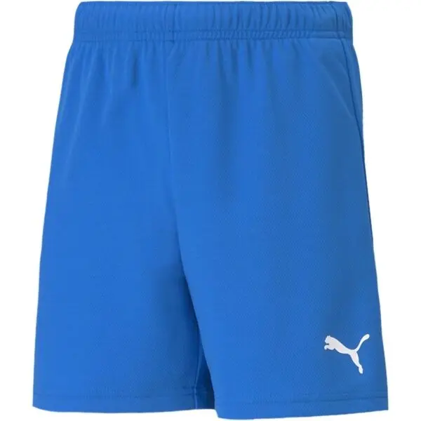 Puma Puma TEAMRISE SHORT JR Спортни шорти за момчета, синьо, размер